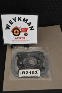 R2103 Carb Gasket Set